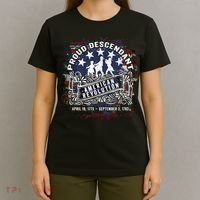 Proud Descendant American Revolution Fife And Drum Novelty T-Shirt thumb 4