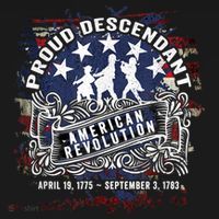 Proud Descendant American Revolution Fife And Drum Novelty Mousepad thumb 1