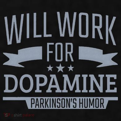 Parkinsons Disease Awareness Work For Dopamine Parkinsons Ladies PosiCharge Tri-Blend Wicking Tank