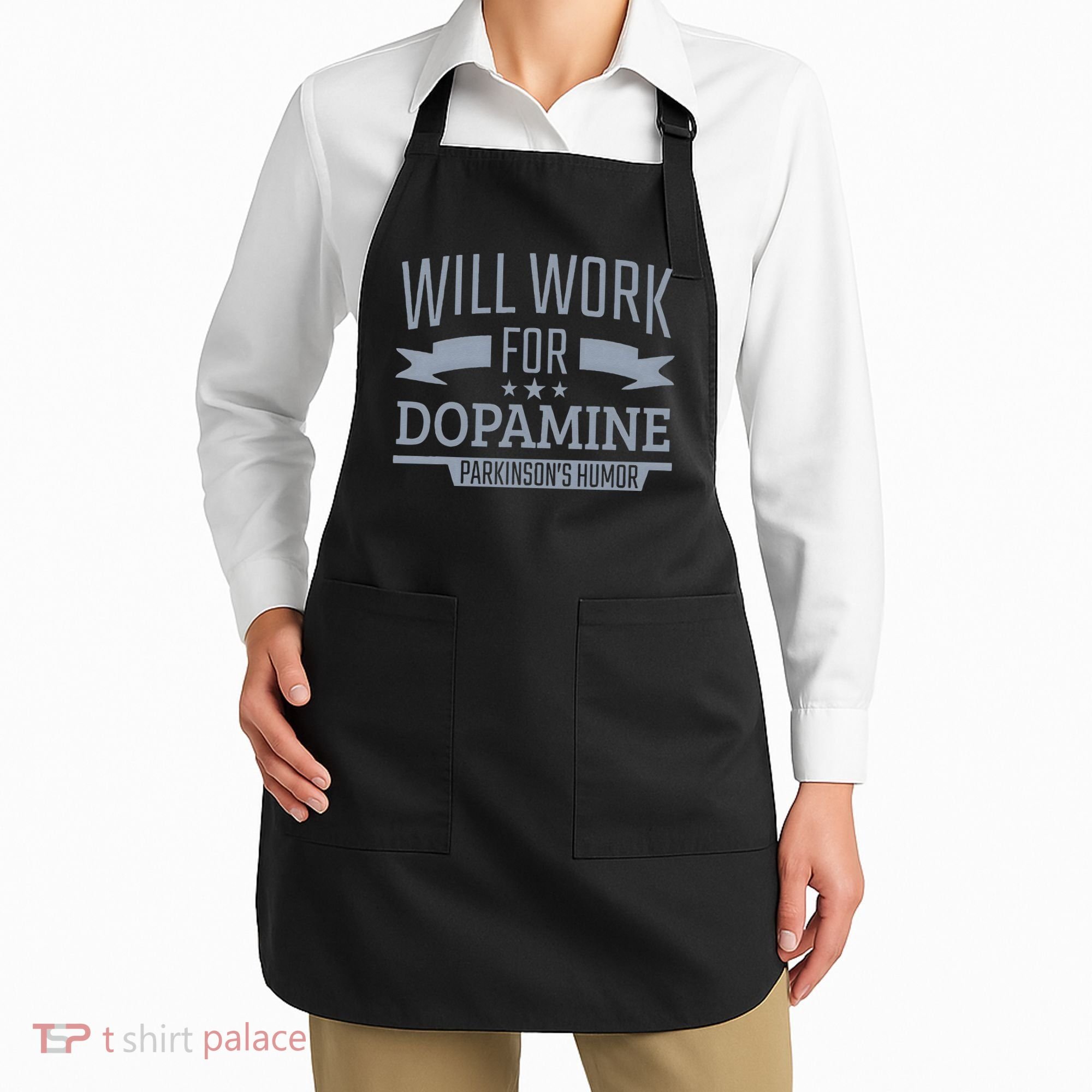 Parkinsons Disease Awareness Work For Dopamine Parkinsons Apron