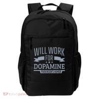 Parkinsons Disease Awareness Work For Dopamine Parkinsons Backpack thumb 0