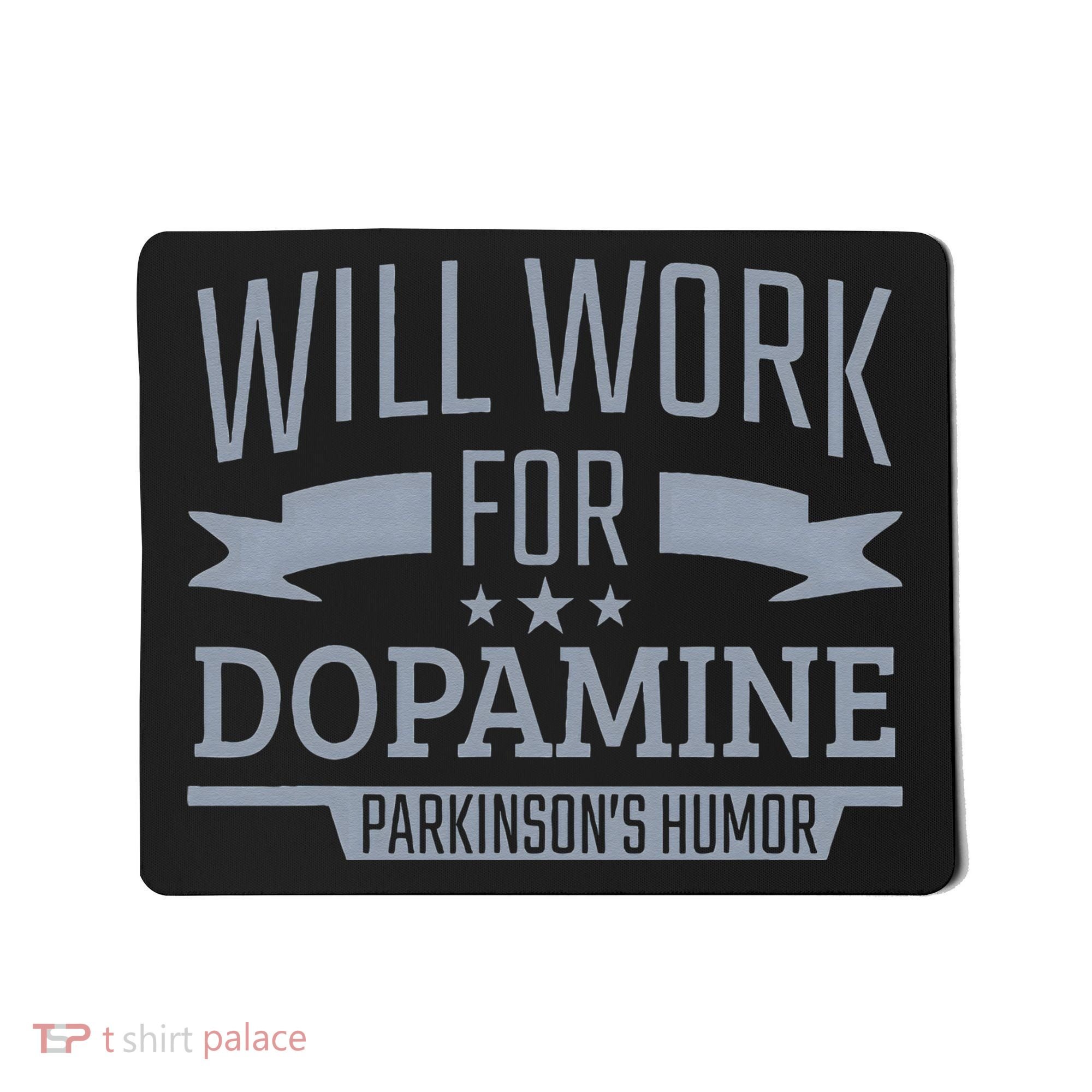 Parkinsons Disease Awareness Work For Dopamine Parkinsons Mousepad