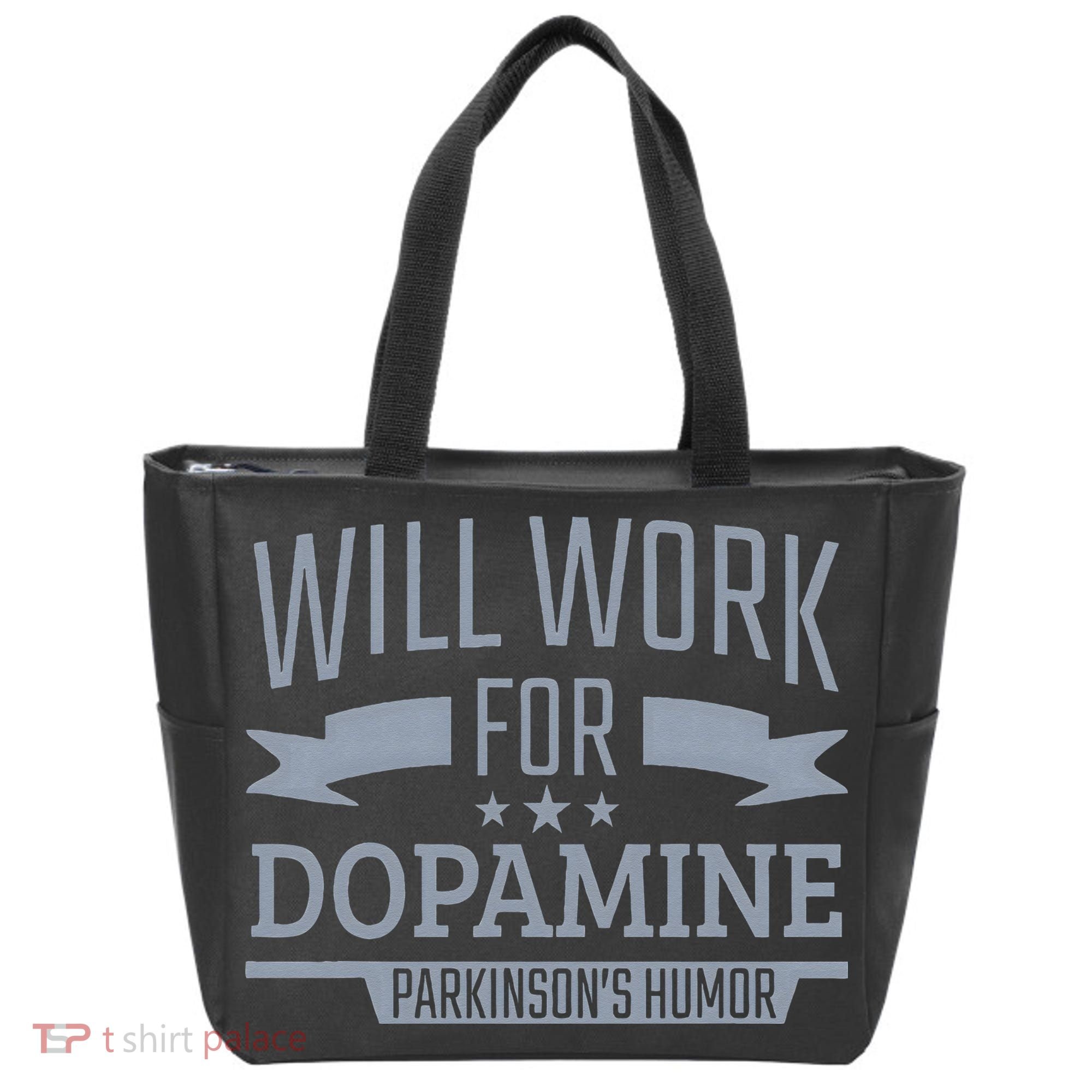 Parkinsons Disease Awareness Work For Dopamine Parkinsons Tote Bag