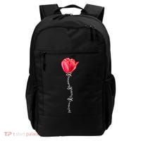 ParkinsonS Disease Awareness Tulip April Month Cool Gift Backpack thumb 0