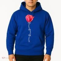 ParkinsonS Disease Awareness Tulip April Month Cool Gift Hoodie thumb 2