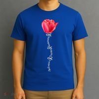 ParkinsonS Disease Awareness Tulip April Month Cool Gift T-Shirt thumb 3