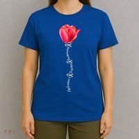 ParkinsonS Disease Awareness Tulip April Month Cool Gift T-Shirt thumb 4