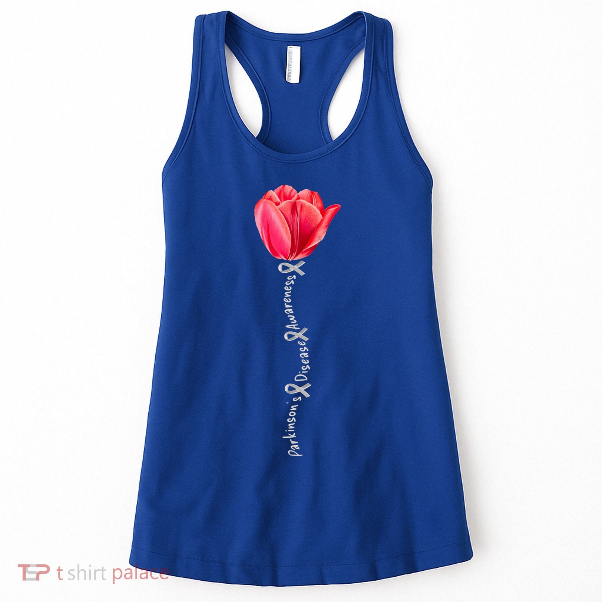 ParkinsonS Disease Awareness Tulip April Month Cool Gift Women's Tank Top
