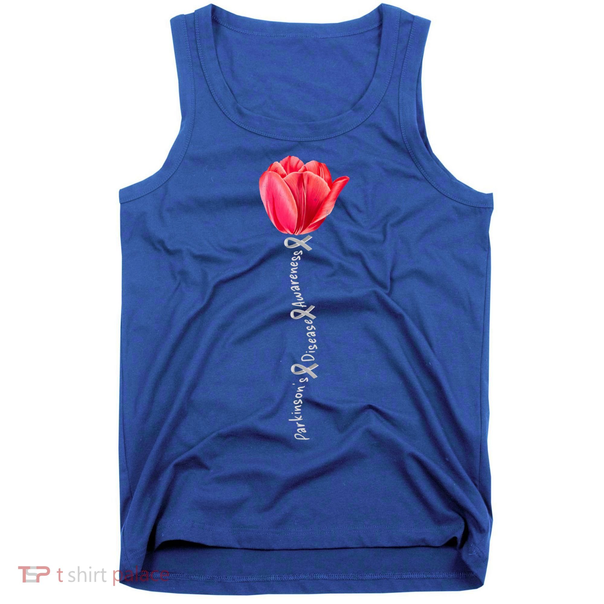 ParkinsonS Disease Awareness Tulip April Month Cool Gift Tank Top