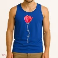 ParkinsonS Disease Awareness Tulip April Month Cool Gift Tank Top thumb 3