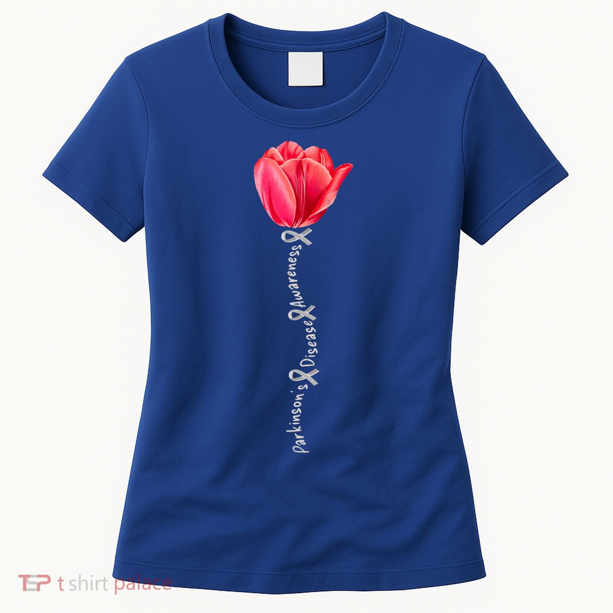 ParkinsonS Disease Awareness Tulip April Month Cool Gift Women's T-Shirt
