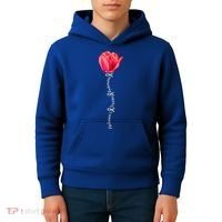 ParkinsonS Disease Awareness Tulip April Month Cool Gift Kids Hoodie thumb 4