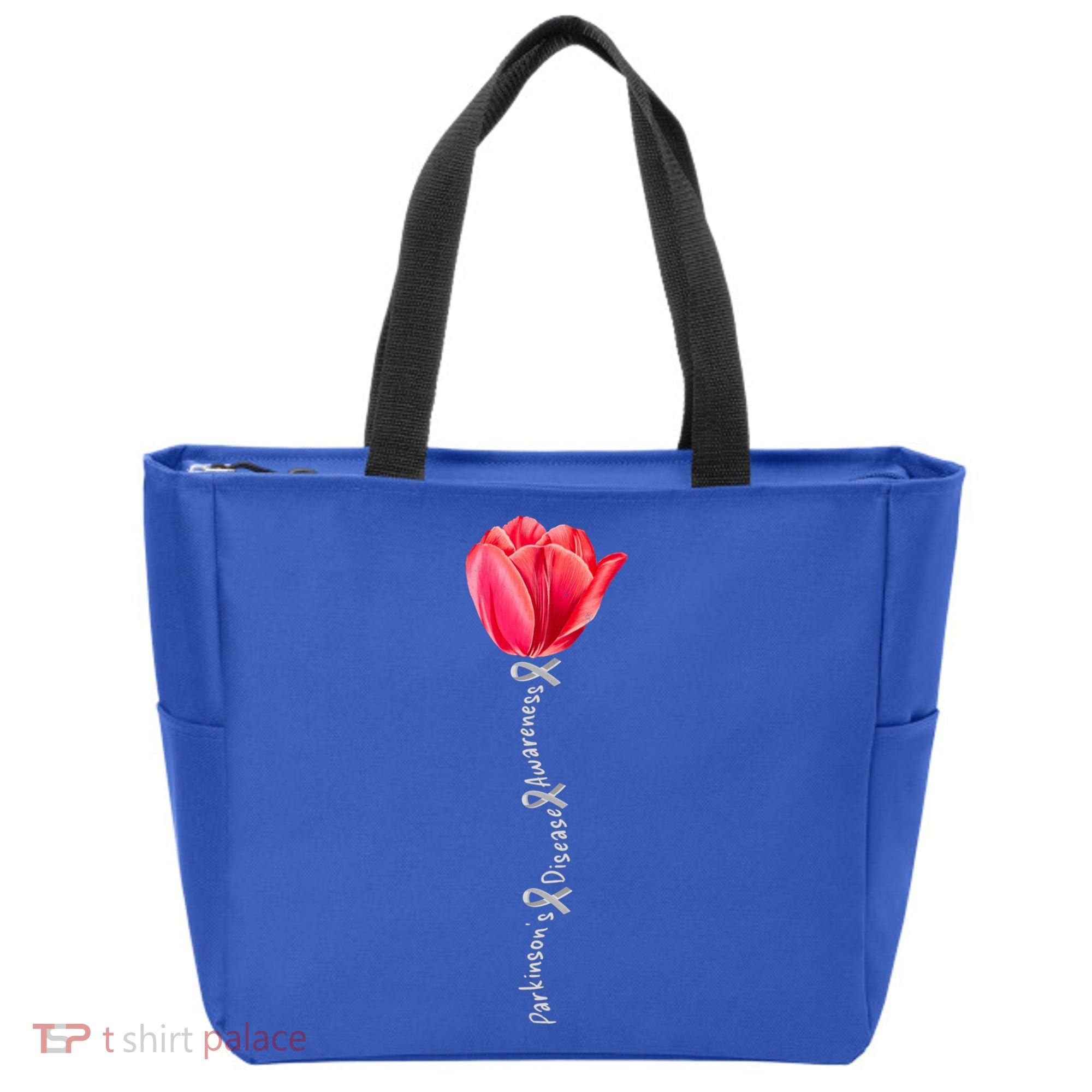 ParkinsonS Disease Awareness Tulip April Month Cool Gift Tote Bag
