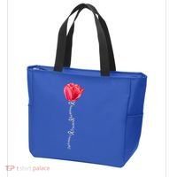 ParkinsonS Disease Awareness Tulip April Month Cool Gift Tote Bag thumb 3