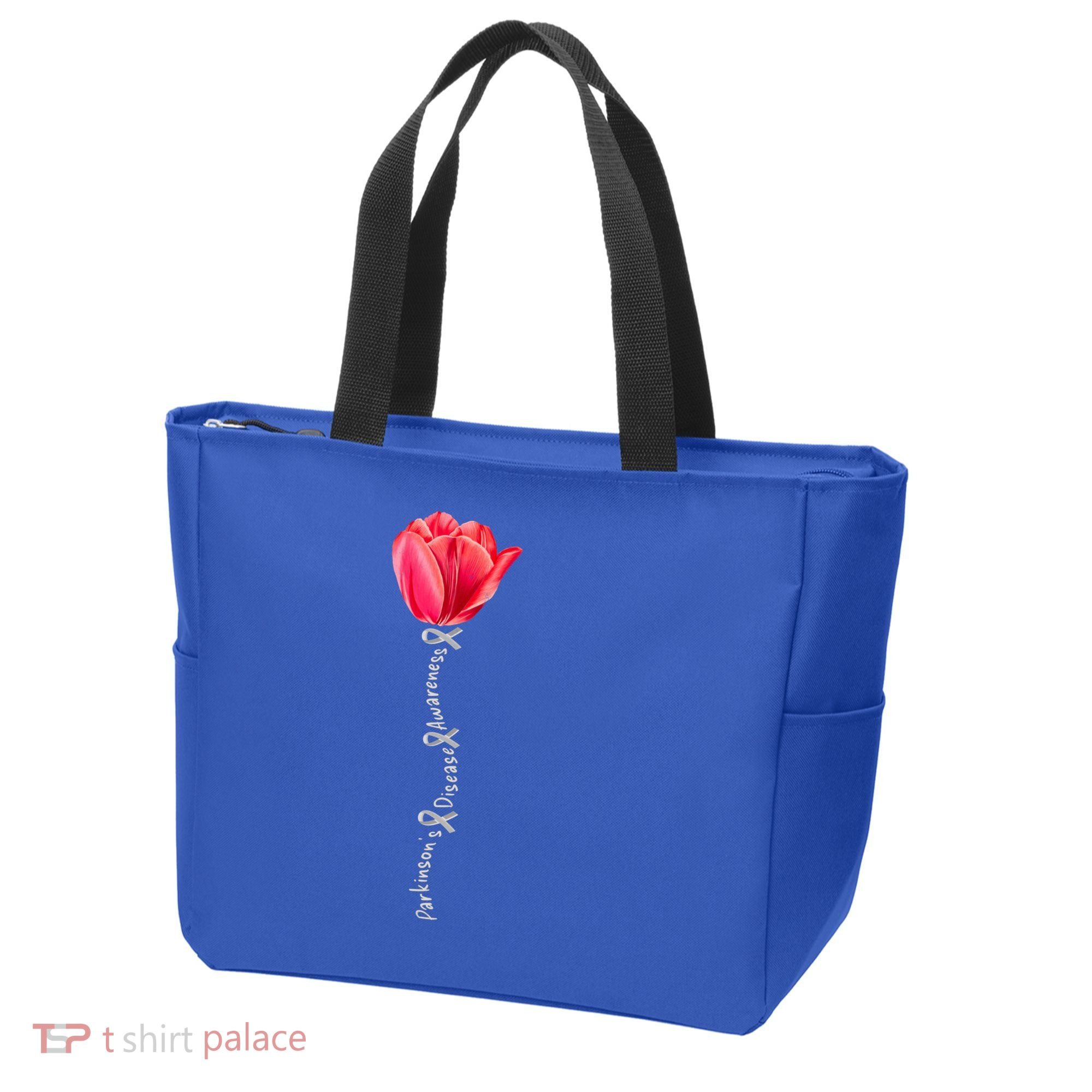 ParkinsonS Disease Awareness Tulip April Month Cool Gift Tote Bag