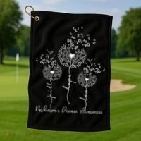 Parkinsons Disease Awareness Golf Towel thumb 1