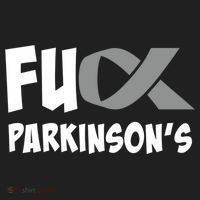 Parkinson's Disease Awareness Month Fuck Parkinsons Gift Golf Towel thumb 3