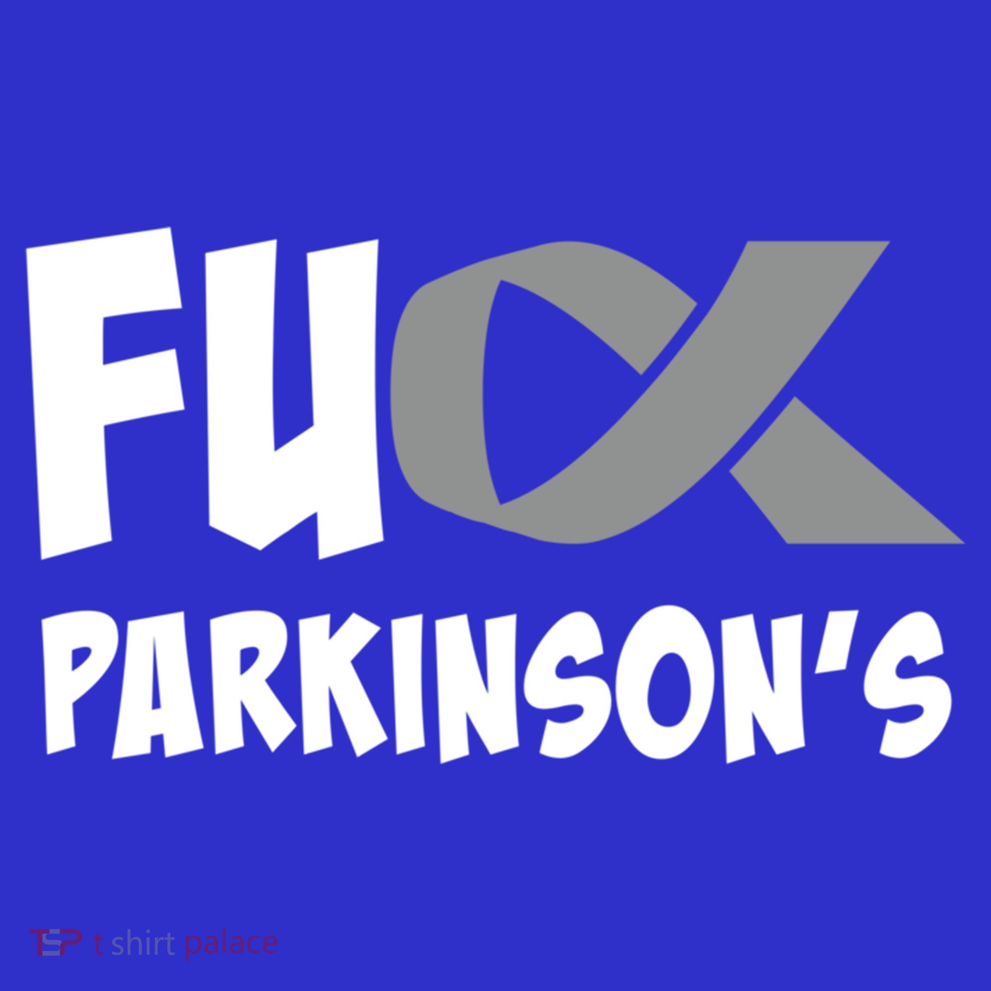 Parkinson's Disease Awareness Month Fuck Parkinsons Gift Apron