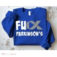 Parkinson's Disease Awareness Month Fuck Parkinsons Gift Sweatshirt thumb 2