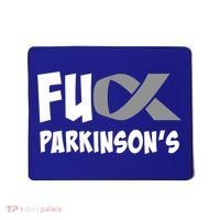 Parkinson's Disease Awareness Month Fuck Parkinsons Gift Mousepad thumb 0