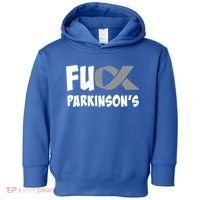 Parkinson's Disease Awareness Month Fuck Parkinsons Gift Toddler Hoodie thumb 0