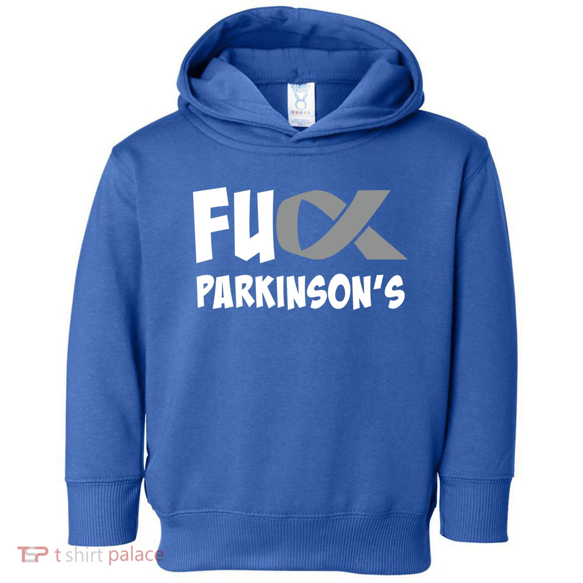 Parkinson's Disease Awareness Month Fuck Parkinsons Gift Toddler Hoodie