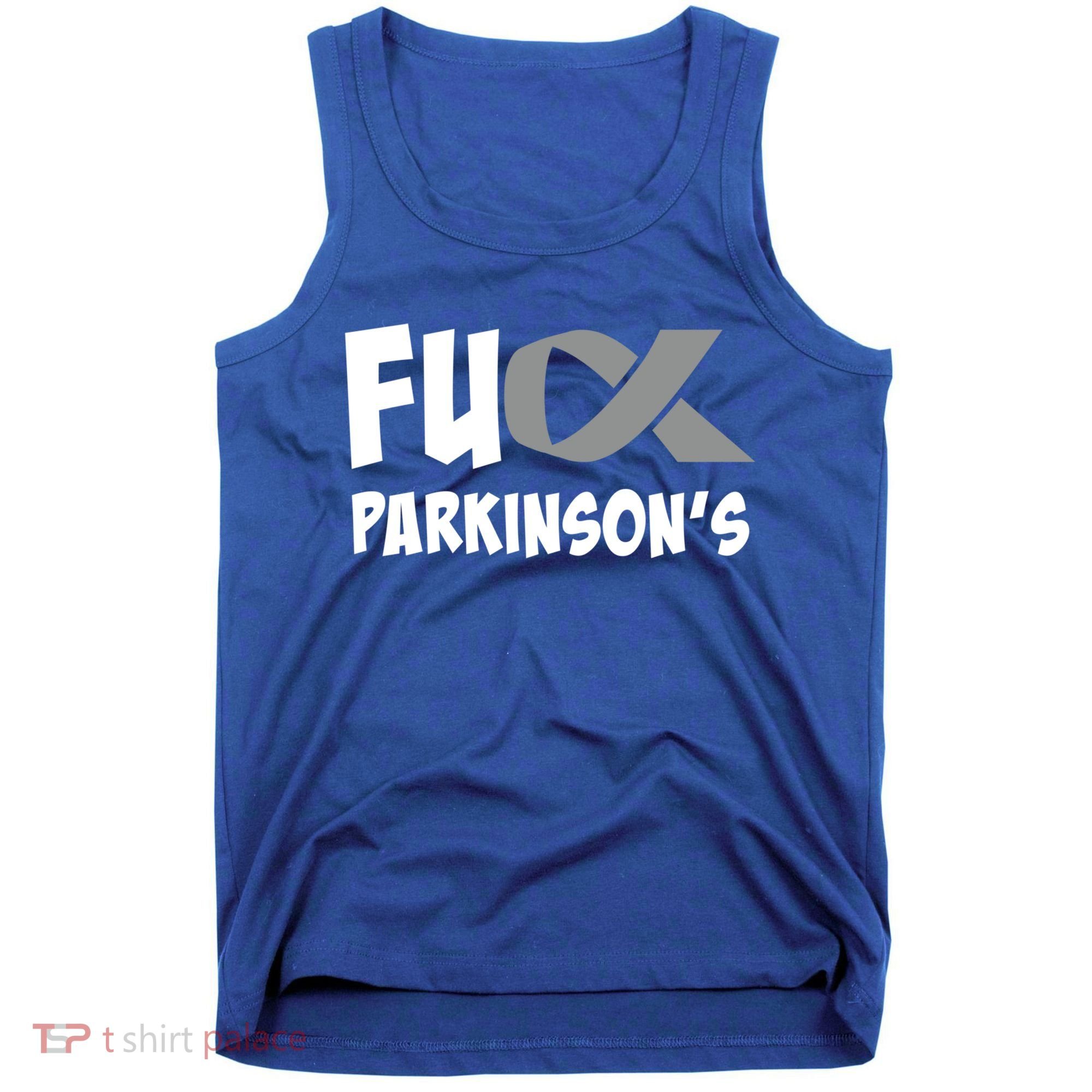 Parkinson's Disease Awareness Month Fuck Parkinsons Gift Tank Top