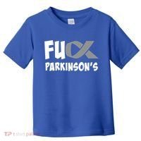 Parkinson's Disease Awareness Month Fuck Parkinsons Gift Toddler T-Shirt thumb 0