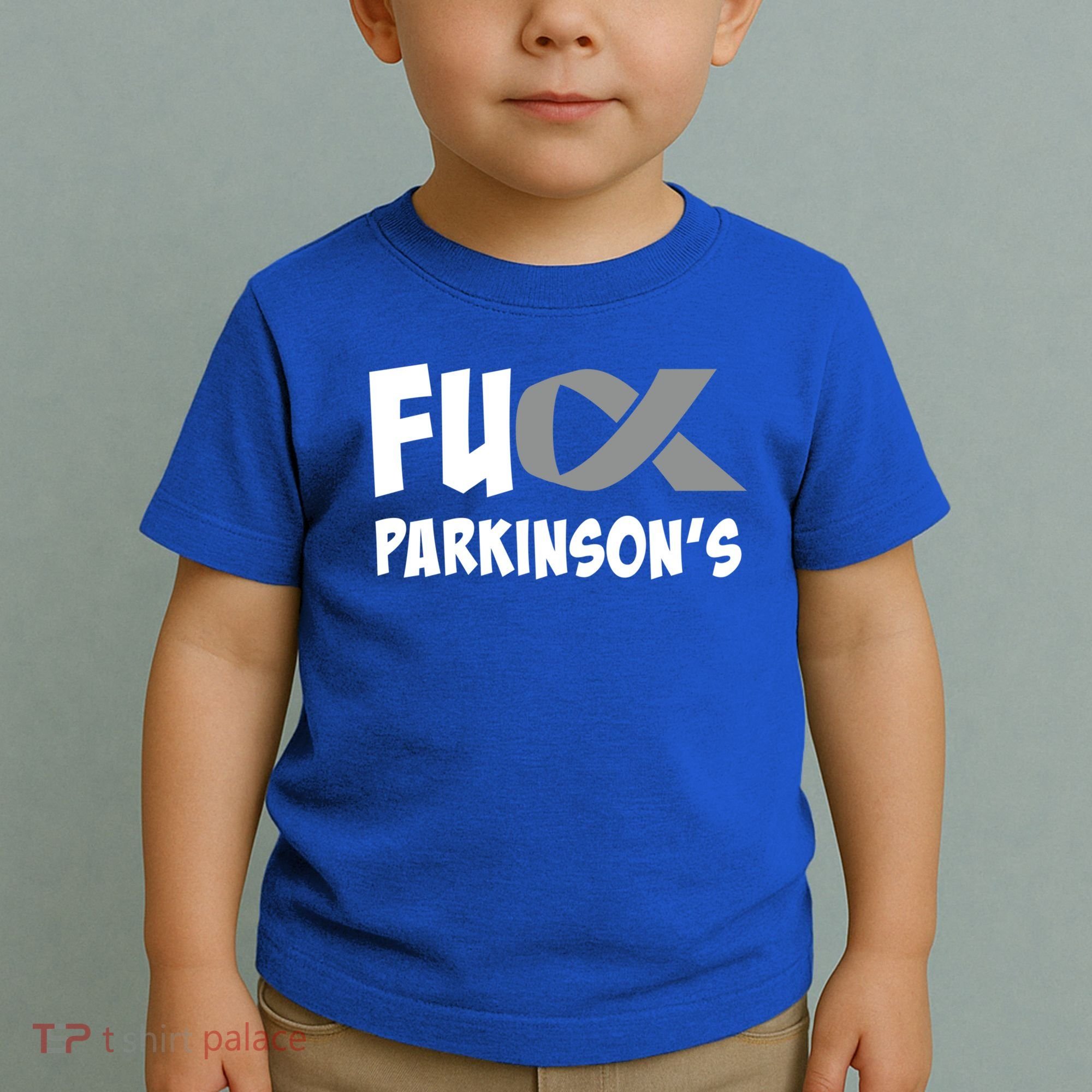 Parkinson's Disease Awareness Month Fuck Parkinsons Gift Toddler T-Shirt