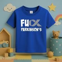 Parkinson's Disease Awareness Month Fuck Parkinsons Gift Toddler T-Shirt thumb 3