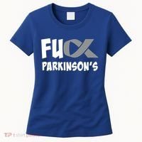 Parkinson's Disease Awareness Month Fuck Parkinsons Gift Women's T-Shirt thumb 0