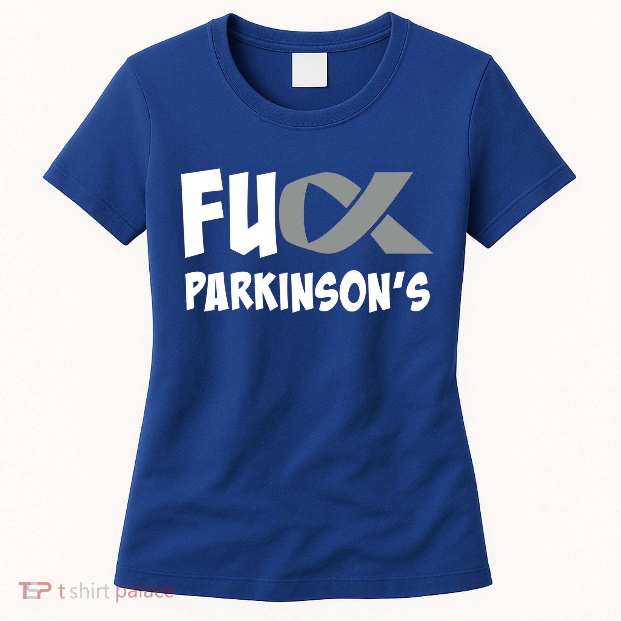 Parkinson's Disease Awareness Month Fuck Parkinsons Gift Women's T-Shirt