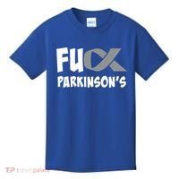 Parkinson's Disease Awareness Month Fuck Parkinsons Gift Kids T-Shirt thumb 0