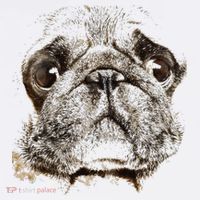 Pug Dog Animal Face Kids Hoodie thumb 5