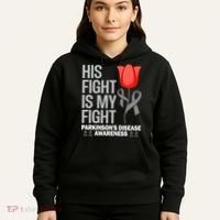 ParkinsonS Disease Awareness April Month Red Tulip Hoodie thumb 5