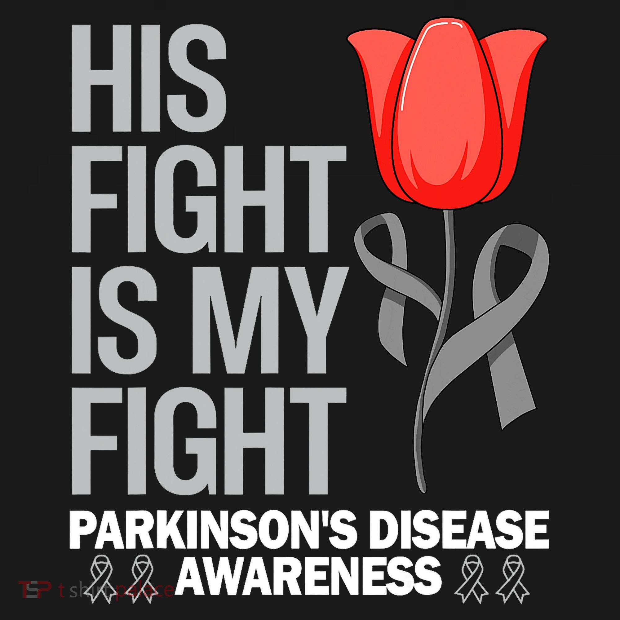 ParkinsonS Disease Awareness April Month Red Tulip Apron