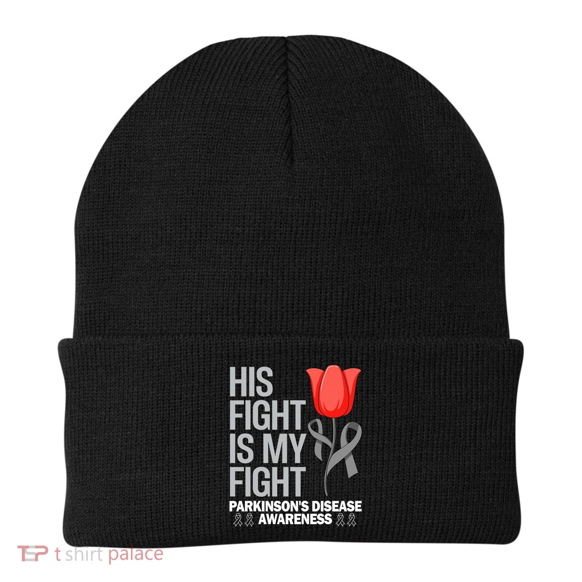 ParkinsonS Disease Awareness April Month Red Tulip Beanie