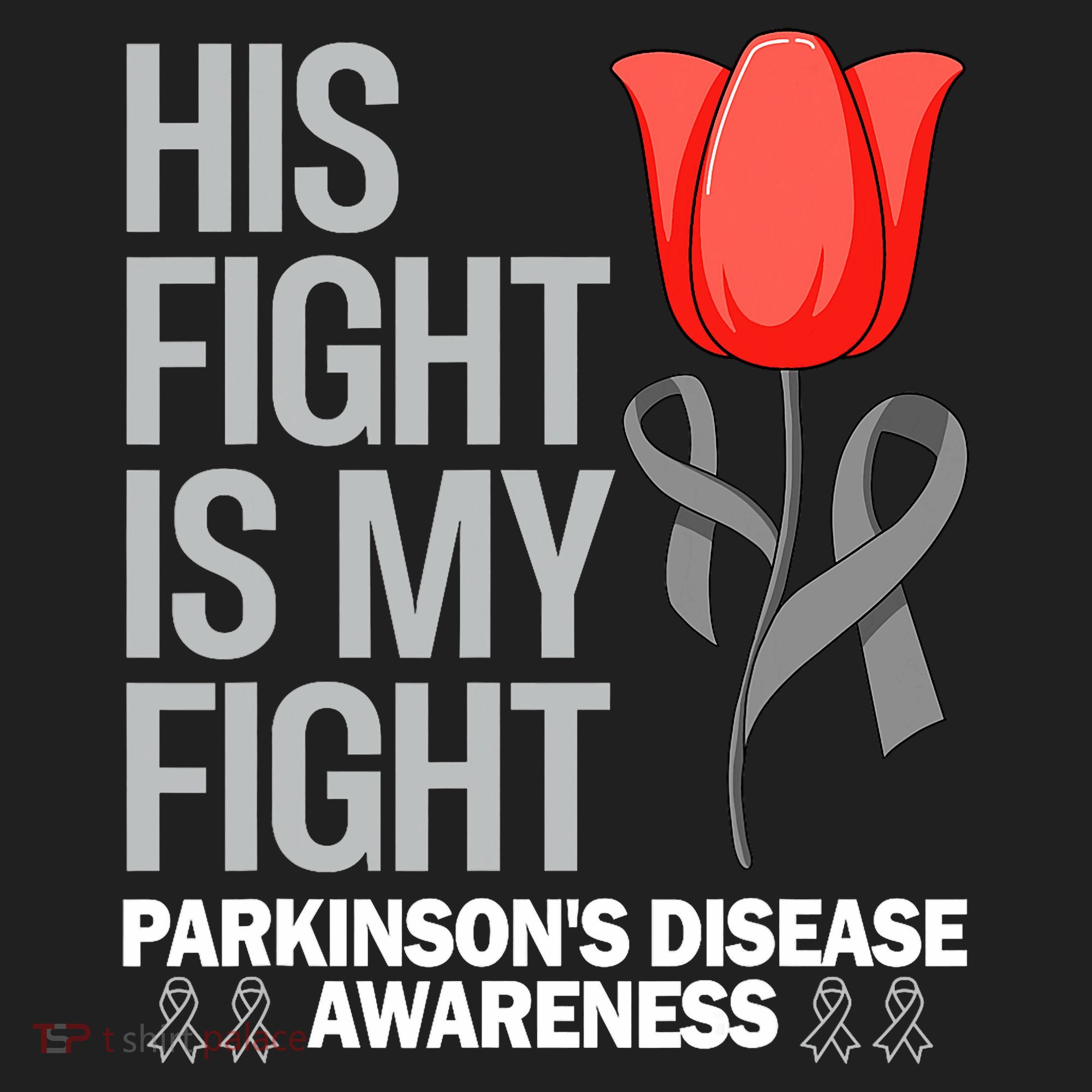 ParkinsonS Disease Awareness April Month Red Tulip Beanie