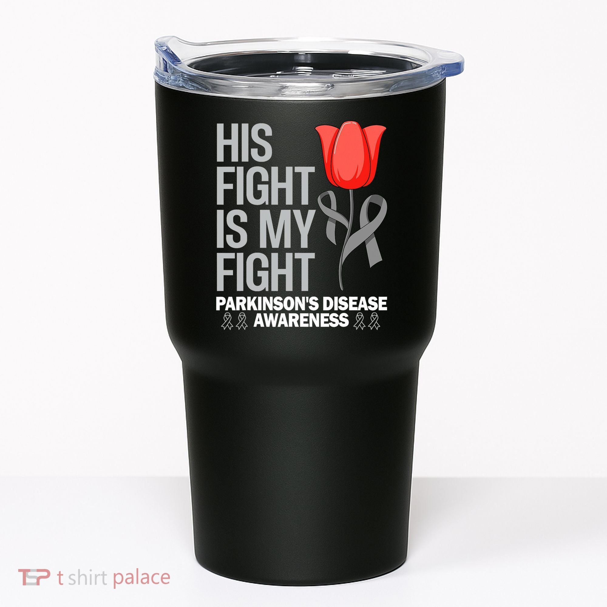 ParkinsonS Disease Awareness April Month Red Tulip Tumbler