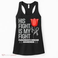 ParkinsonS Disease Awareness April Month Red Tulip Women's Tank Top thumb 0