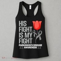 ParkinsonS Disease Awareness April Month Red Tulip Women's Tank Top thumb 3