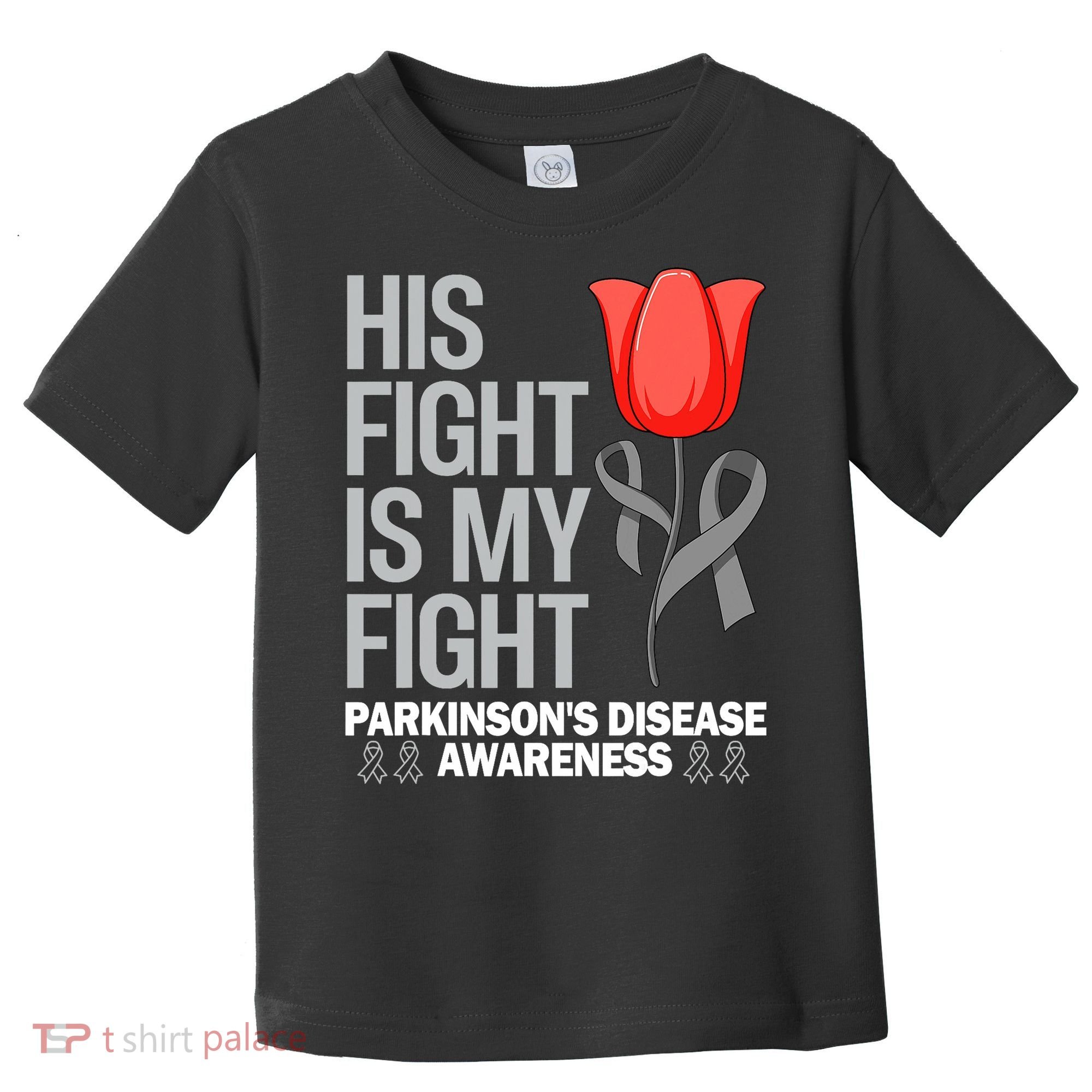 ParkinsonS Disease Awareness April Month Red Tulip Toddler T-Shirt