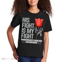 ParkinsonS Disease Awareness April Month Red Tulip Kids T-Shirt thumb 2