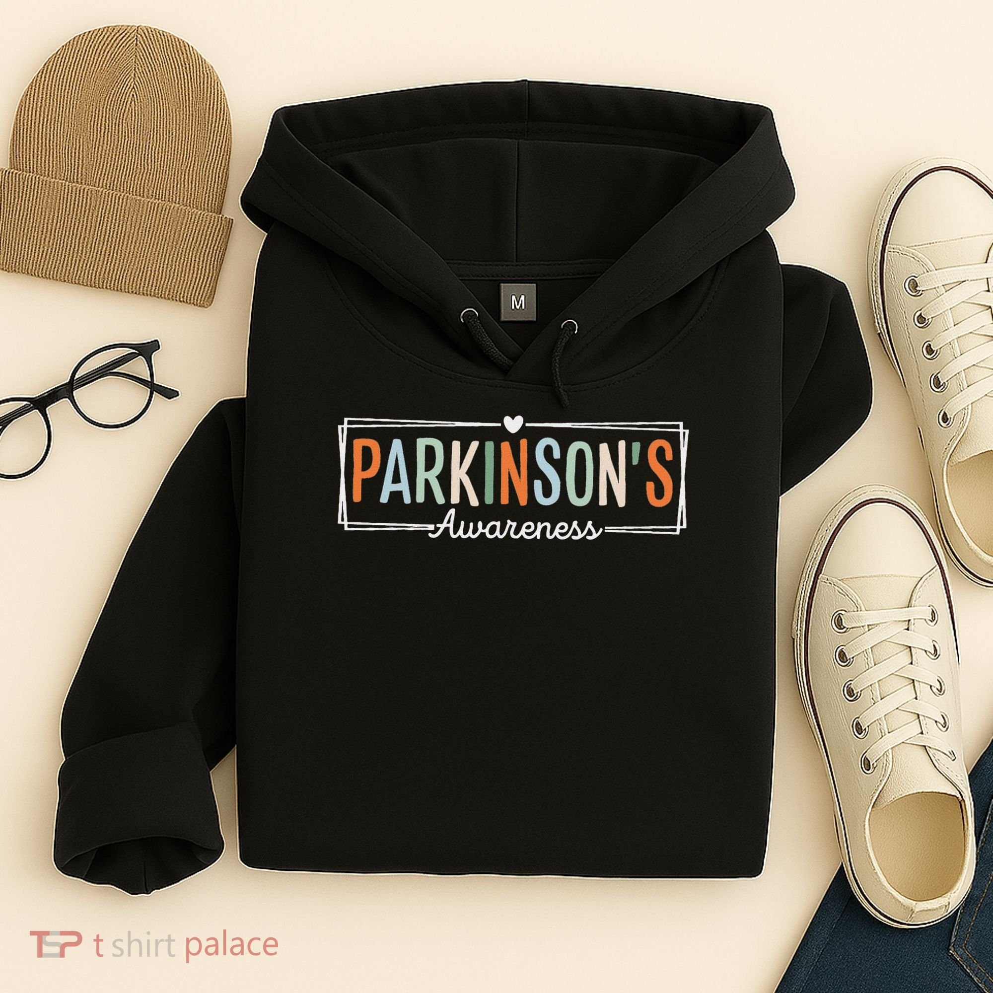 Parkinsons Disease Awareness Parkinson's Warrior Support Hoodie
