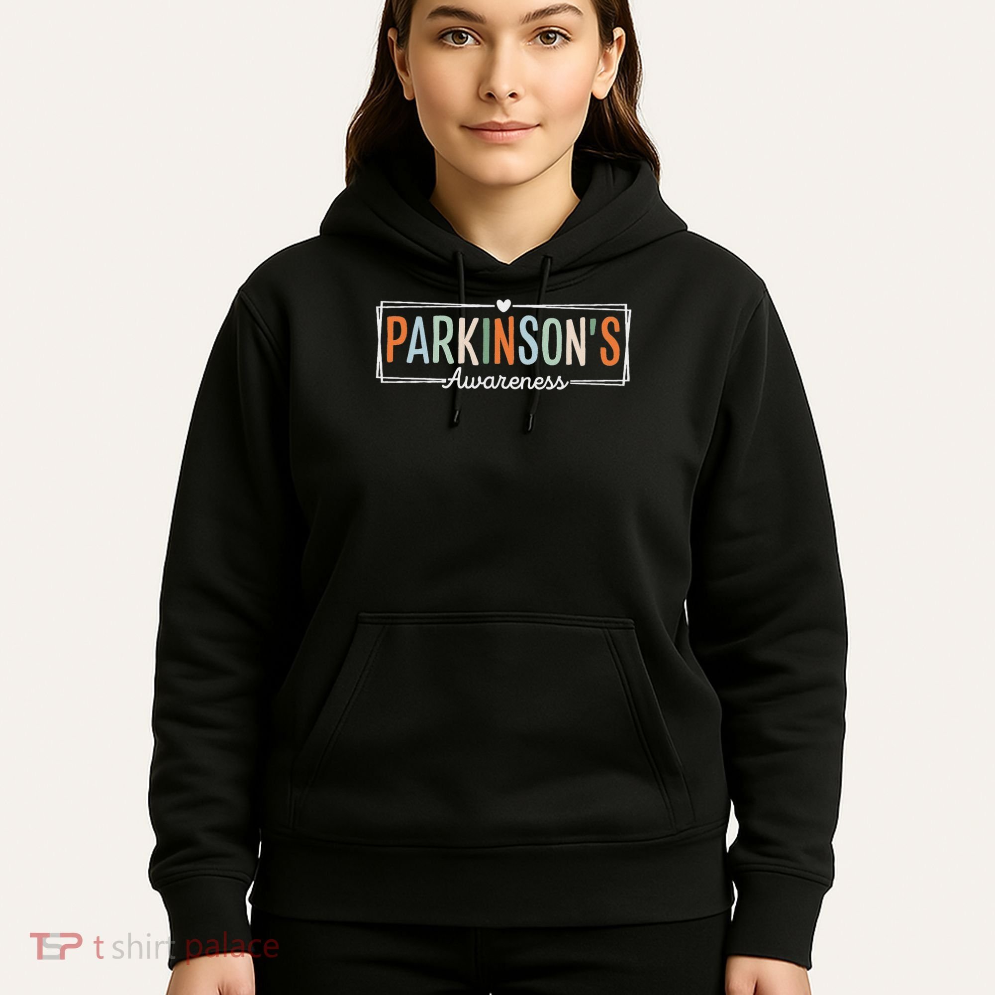 Parkinsons Disease Awareness Parkinson's Warrior Support Hoodie
