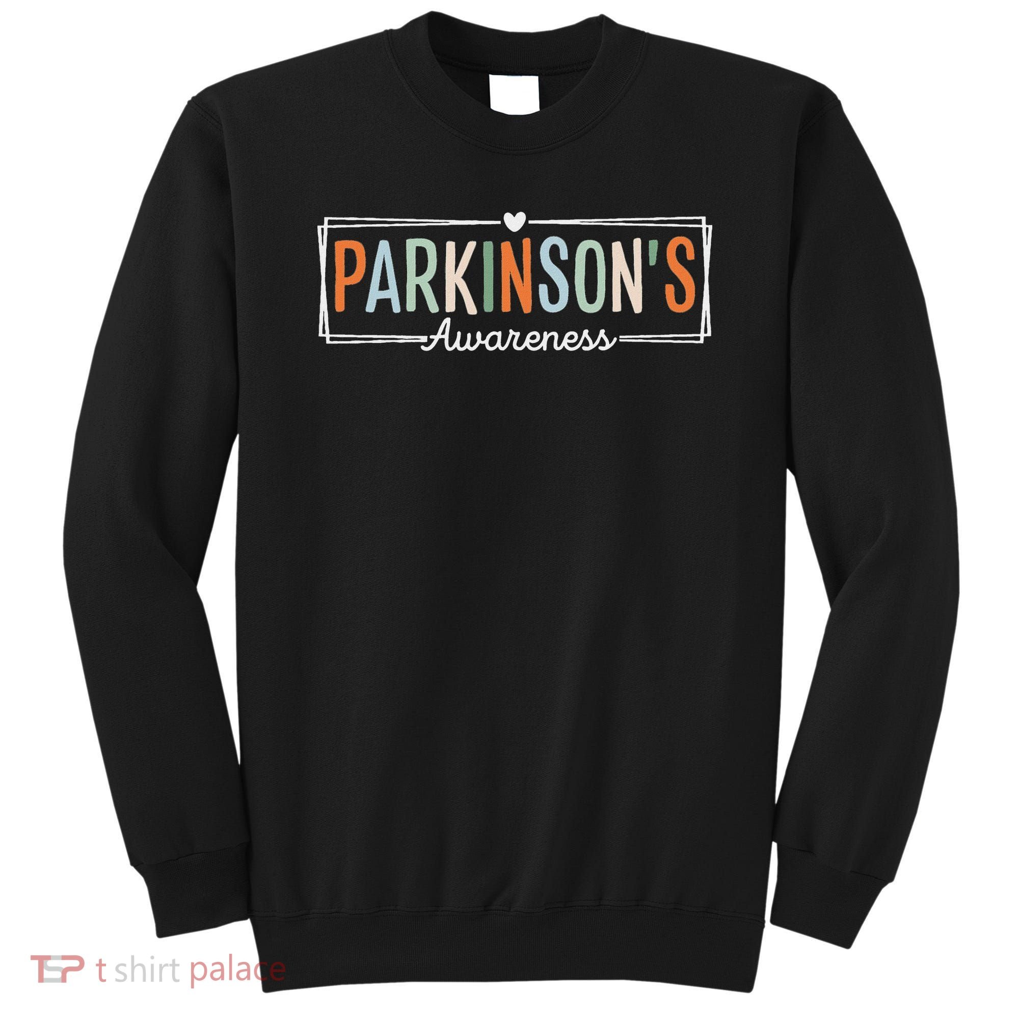 Parkinsons Disease Awareness Parkinson's Warrior Support Sweatshirt