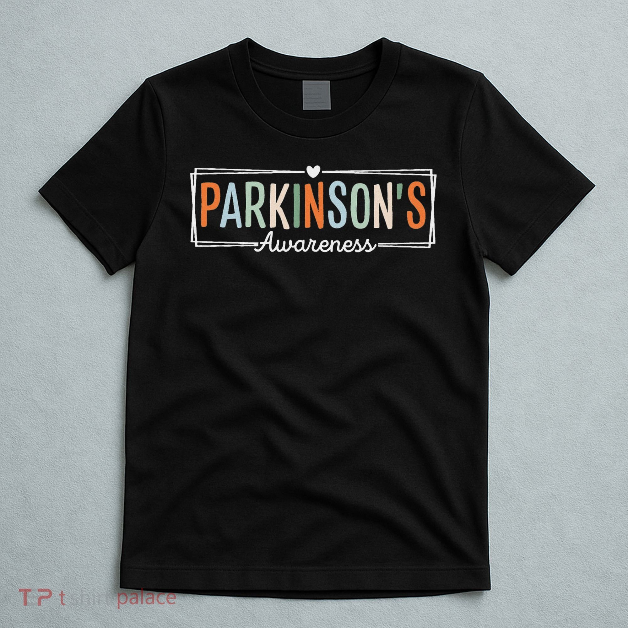 Parkinsons Disease Awareness Parkinson's Warrior Support T-Shirt