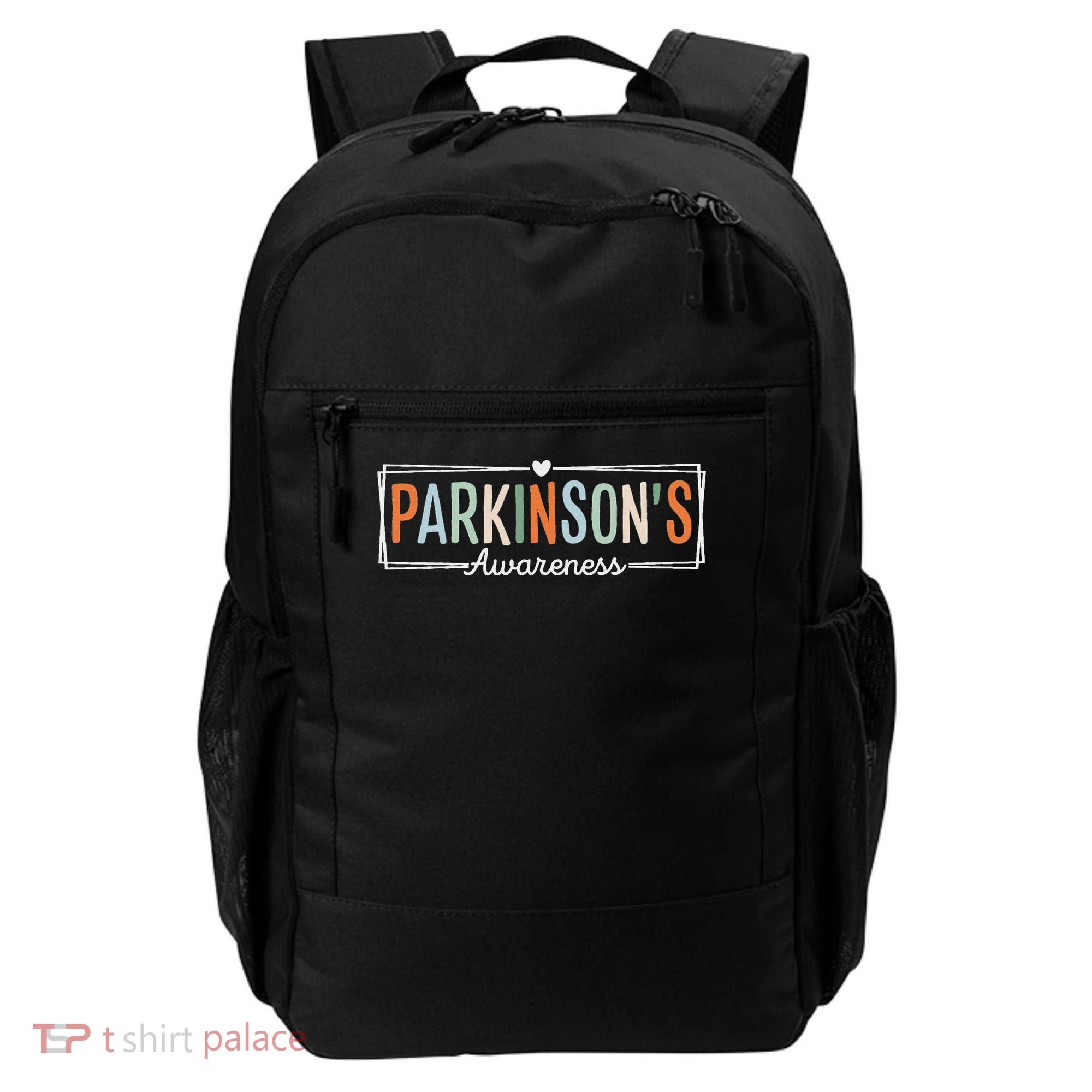 Parkinsons Disease Awareness Parkinson's Warrior Support Backpack