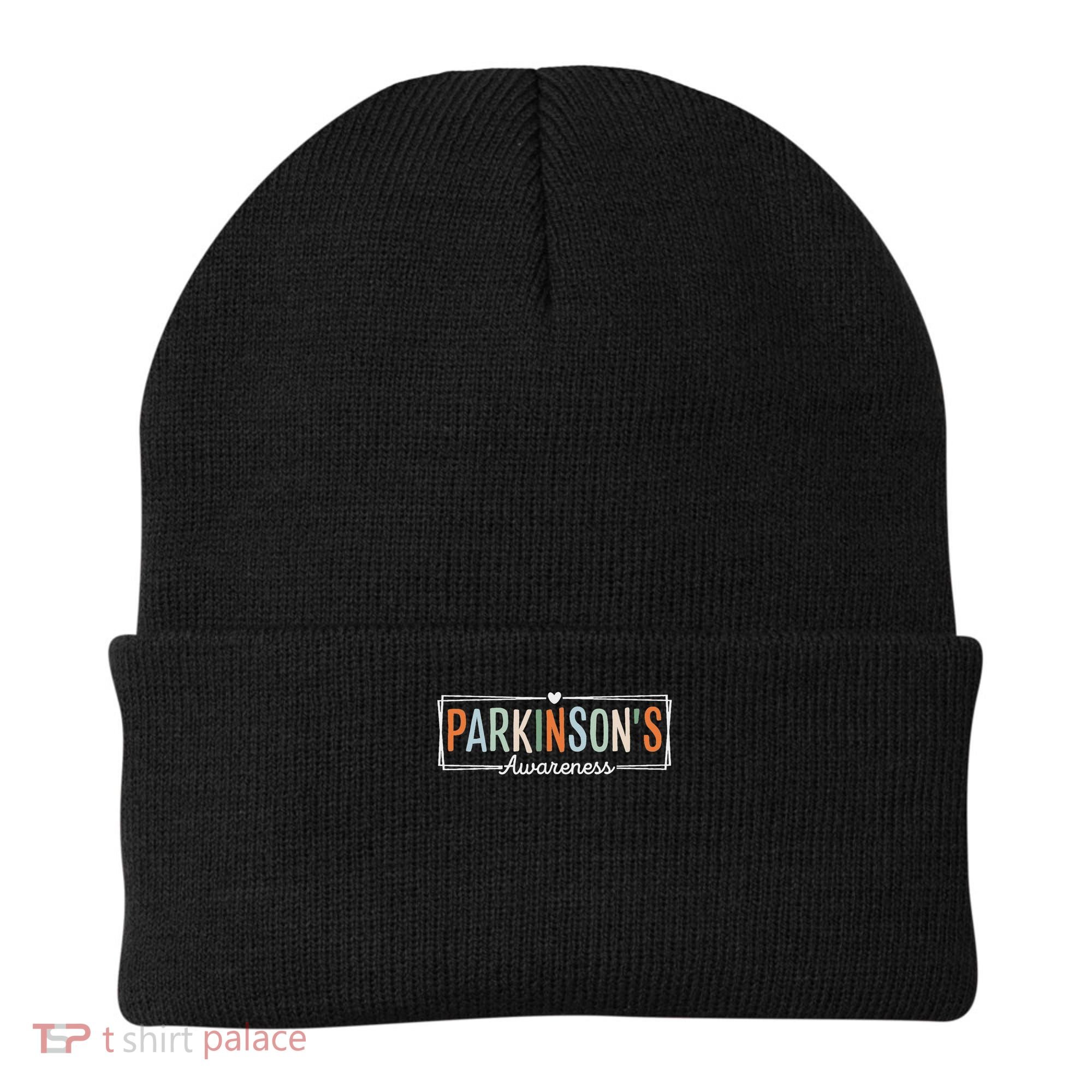 Parkinsons Disease Awareness Parkinson's Warrior Support Beanie