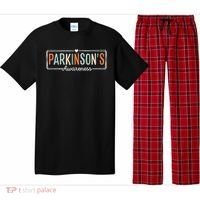 Parkinsons Disease Awareness Parkinson's Warrior Support Pajama Set thumb 0